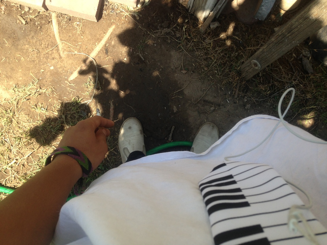 Drum-beaten feet