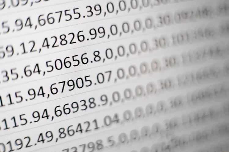 "JUST NUMBERS"