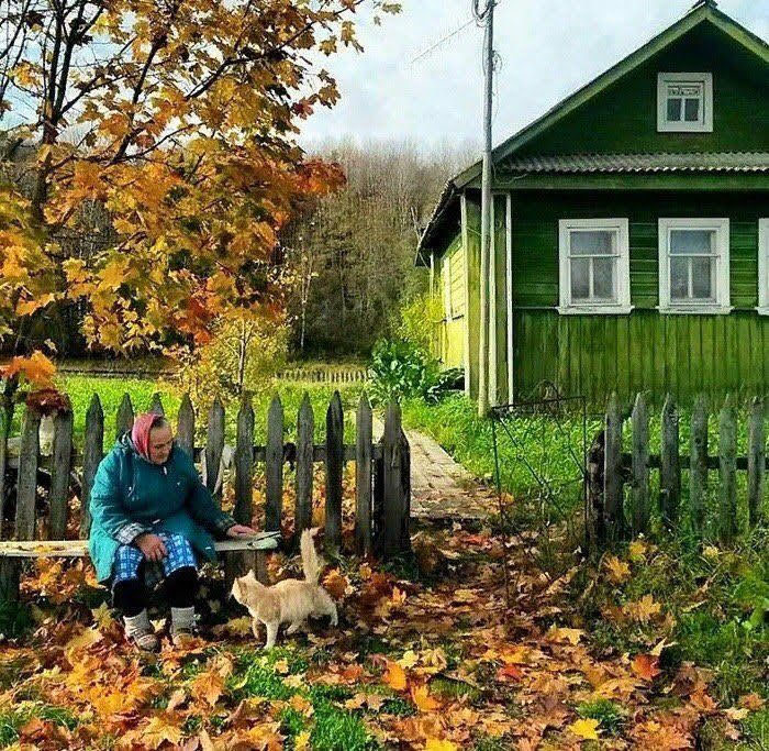 Мне бы домик в осеннем саду...