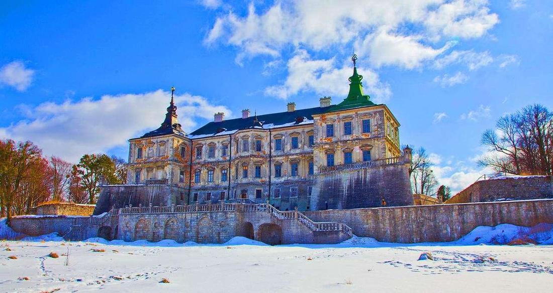 Зима в Підгірцях 